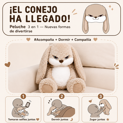 Peluche tierno y enojado